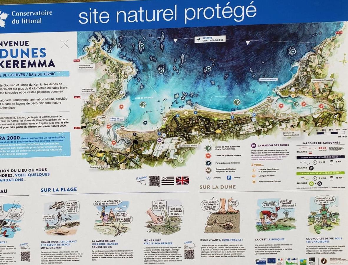 Gite Ty Rest A 8 Mn De La Plage Villa Brengoel ภายนอก รูปภาพ